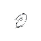 خاتم  Musical Note- مقاس حر - batcino.com