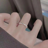 خاتم كاجوال بتصميم بسيط - مقاس حر