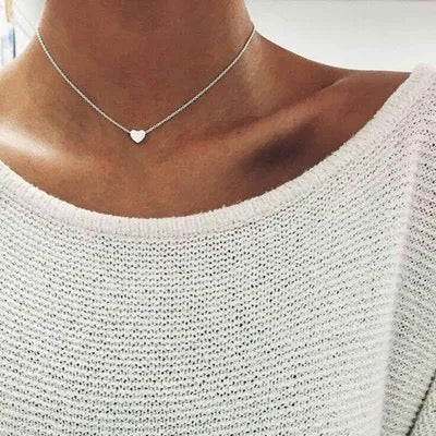 سلسلة قلب الحب بشكل رقيق - batcino.com