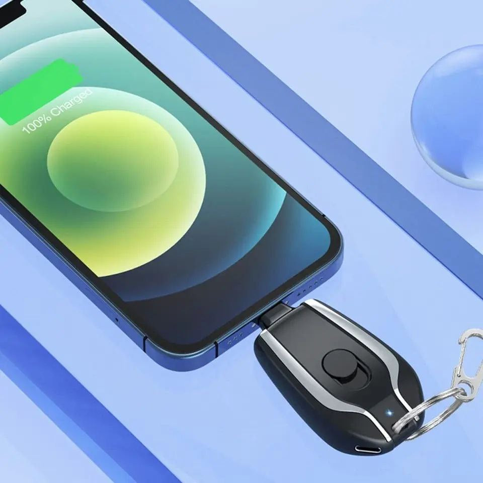 ميني ايفون باور بنك 1500 mAH - mini iphone powerbank - batcino.com