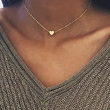 سلسلة قلب الحب بشكل رقيق - batcino.com
