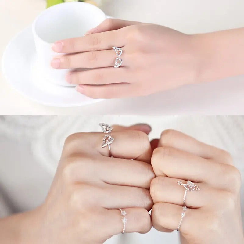 خاتم انجل وينج - مقاس حر - batcino.com