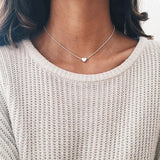 سلسلة قلب الحب بشكل رقيق - batcino.com