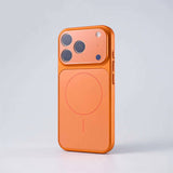 AG Glass Matte Luxury Phone Case  Magnetic Matte Hard PC Ultra Slim Cover with Glass Lens Protector